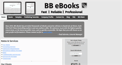 Desktop Screenshot of bbebooksthailand.com